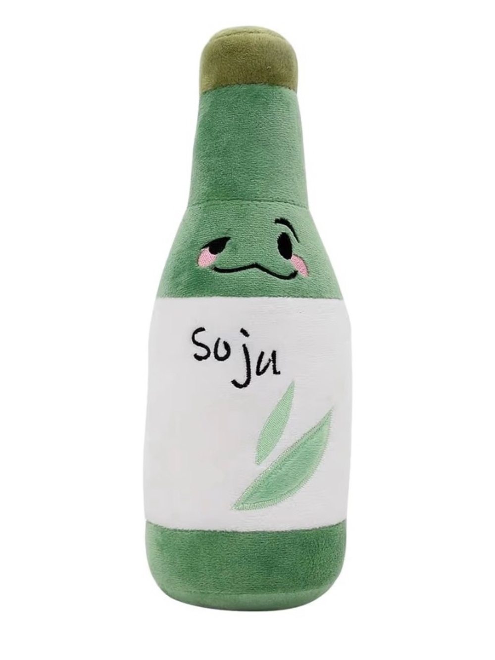 NWT Korean Soju Bottle Plush Toy 10 inch